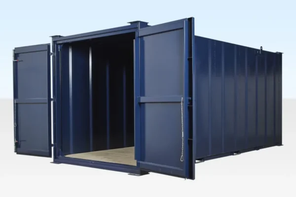 20FT X 8FT STEEL STORE (SUITABLE FOR STACKING)