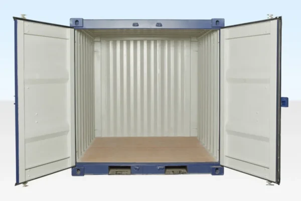 8FT SHIPPING CONTAINER (ONE TRIP) BLUE - Image 4