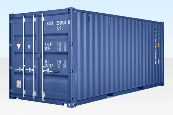 20FT Shipping container blue(One trip) - Image 4